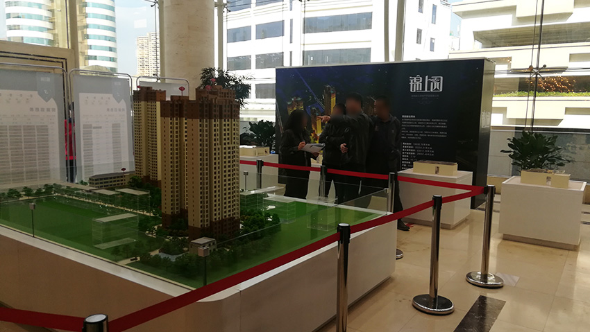 奎門為重久地產錦上園項目提供項目沙盤設計制作服務